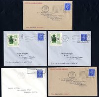 1948-51 First Flight Covers (5) From 1948 BEA Scillies - Penzance Airway Letter Service Cachet 5d Rate, Believed First D - Altri & Non Classificati