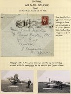 1938 Feb 3rd Cover Despatched From Brighton, England Connecting At Beira With The First Flight Of The Rhodesia & Nyasala - Other & Unclassified