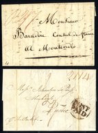 TRANSATLANTIC MAIL Early 1790 London Paid Packet Letter Address To Quebec With '2N4' Pre-payment Plus 1833 Pre-paid Ship - Other & Unclassified