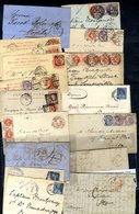 1817-1904 Approx 67 Covers To European Or US Destinations. Noted - 1817 Entire London To Lisburn Dated 9th April, Revers - Autres & Non Classés