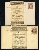 QV-QEII Selection Of 37 Unused Envelopes, Postcards Or Reg Letters Each With The Relevant Wrapper Band, QV (9), KGV (4), - Altri & Non Classificati