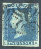 Plate 3 CD, Good To Large Margins, Cancelled By The Distinctive NORWICH Maltese Cross, Spec.ES10uh. (1) Cat. £1300 - Altri & Non Classificati