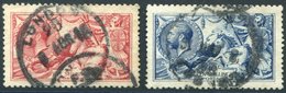 1915 DLR 5s & 10s, Good To FU, SG.409 & 412. (2) Cat. £1275. - Other & Unclassified