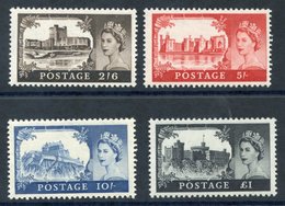 1959 2nd DLR Castle Set UM, SG.595/8. (4) - Altri & Non Classificati