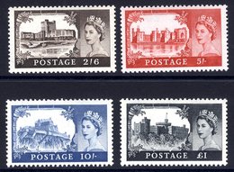 1959 2nd DLR Castle Set UM, SG.595/8. (4) - Other & Unclassified