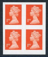 1998 (1st Class) Self-adhesive Imperf Block Of Four, SG.2040ab, Cat. £200+ - Altri & Non Classificati