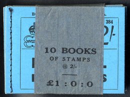 1936 KEVIII 2s (SG.BC2) Edition 384 Advert Pane (7) DRAGES 50 Pay-way, Batch Of Ten Booklets In Original Wrapper, One Bk - Altri & Non Classificati