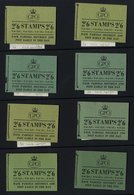 1956-57 St. Edwards Crown 2/6d Wilding Booklets From SG.F46/F52, With Combinations Of Inverted & Upright Wmks, SG.F46 (2 - Altri & Non Classificati