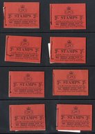 1959 Aug Edward Crown & Wmk Crown 3s Booklets, SG.M10 (4 Different), M11 (2 Different), M13 & M14. (10) Cat. £375. - Altri & Non Classificati