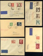 GERMAN OCCUPATION Of Channel Islands Collection Of Wartime Covers (18) Incl. Mixed Channel Islands + German Frankings, B - Other & Unclassified