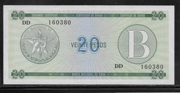 Cuba - 20 Pesos - Pick N° FX9 - NEUF - Cuba