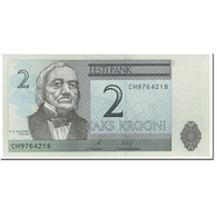 Billet, Estonia, 2 Krooni, 2007, Undated (2007), KM:85b, NEUF - Estonie