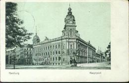 Rarität AK Hamburg Hauptpost Litho 6.8.1903 Nach Berlin - Mitte