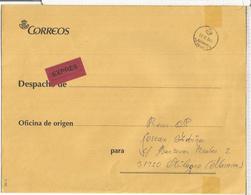 REUS TARRAGONA CC URGENTE EXPRESS LABEL CORREOS - Eilbriefmarken