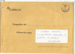 BURGUETE RONCESVALLES NAVARRA  CORREOS CORREO OFICIAL MAT TURISTICO - Franchise Postale