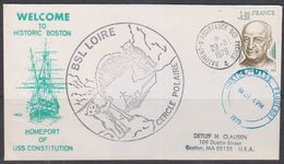 France 1979 Welcome To Historic Boston / BSL Loire Ca 29 II 79 Cover (38452) - Navires & Brise-glace