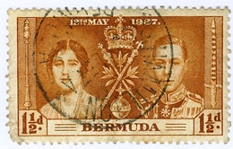Delcampe - BERMUDA, COLONIA BRITANNICA, INCORONAZIONE, 1937, FRANCOBOLLI USATI Scott 116 - Bermuda