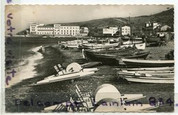 416 - BANYULS-sur-MER - La Plage, Au Fond, L'aquarium, Pédalos, écrite, Petit Format, Glacée, 1959, APA, TBE, Scans. - Banyuls Sur Mer