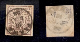 0103 ANTICHI STATI - PARMA - 1857 - 25 Cent (10) - Other & Unclassified