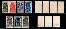 0253 REGNO - 1934 - Fiume (350/356) - Serie Completa - Cert. Raybaudi (220) - Other & Unclassified