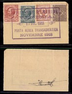 0268 REGNO - Posta Aerea Transadriatica - Aviazione R.Marina Venezia 17 Dic.1918 - Bernardelli - Autres & Non Classés