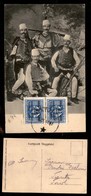 0320 TRIESTE - TRIESTE - Amministrazione Jugoslava - 6 Lire Su 50 Cent (72) - Coppia Su Cartolina Da Matulje A Trento De - Autres & Non Classés