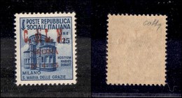 0332 EMISSIONI CLN - ARONA - 1945 - 1,25 Lire (22 - Soprastampa Carminio) - Gomma Integra - Molto Bello E Raro - Cert. C - Other & Unclassified