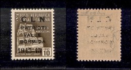 0346 EMISSIONI CLN - VALLE BORMIDA - 1945 - Non Emesso - 10 Cent (8) - Gomma Integra - Cert. Raybaudi (2.250) - Other & Unclassified