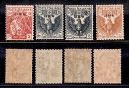 0388 COLONIE - LIBIA - 1915/1916 - Croce Rossa (13/16) - Serie Completa - Gomma Integra - Ottima Centratura - Molto Bell - Other & Unclassified