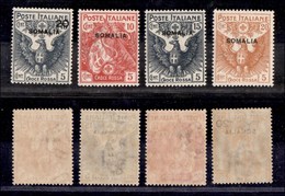 0407 COLONIE - SOMALIA - 1916 - Croce Rossa (19/22) - Serie Completa - Gomma Integra - Molto Bella (850) - Other & Unclassified