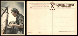 0426 COLONIE - CARTOLINE - Volontarie S.A.F. (F96/4) - Franchigia Nuova - Other & Unclassified