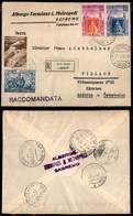 0438 REPUBBLICA - Toscana (653/654) + Complementari (657/660) - Raccomandata Da S. Remo A Villach Del 21.5.51 - Other & Unclassified