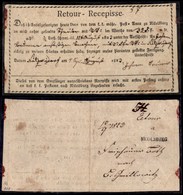 0489 ESTERO - AUSTRIA - Austria/Ungheria - 1823 - Ricevuta Di Ritorno - Autres & Non Classés