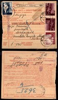 0572 ESTERO - CROAZIA - Bollettino Pacchi Da Metkovic A Sarajevo Del 24.4.42 - Cert. Ercegovic - Autres & Non Classés