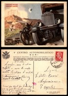 0615 CARTOLINE D'EPOCA - MILITARI - 9° Centro Automobilistico Bari - Boccasile - Usata 1935 - Other & Unclassified
