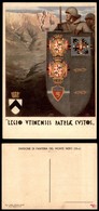 0616 CARTOLINE D'EPOCA - MILITARI - Divisione Di Fanteria Del Monte Nero/Legio Utinensis Patriae Custos - Cartolina Nuov - Other & Unclassified