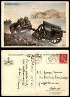 0619 CARTOLINE D'EPOCA - MILITARI - 12° Reggimento Artiglieria Di Corpo D’Armata - Boccasile - Usata 1940 - Other & Unclassified