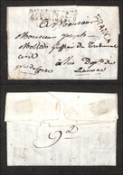 0648 LOTTI VARI E COLLEZIONI - PREFILATELICHE - 1807 - Regno Di Napoli - Posta Militare Francese “Bauhe Port-Paye Arm. D - Andere & Zonder Classificatie