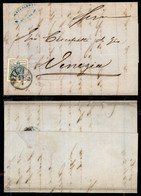 1036 ANTICHI STATI - LOMBARDO VENETO - 45 Cent (22) Su Lettera Da Milano A Venezia Del 23 Luglio 1858 (400) - Other & Unclassified