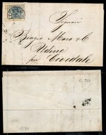 1037 ANTICHI STATI - LOMBARDO VENETO - 45 Cent (22) Su Lettera Da Milano A Cividale Del 31.5.58 (400) - Other & Unclassified