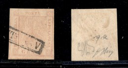 1094 ANTICHI STATI - NAPOLI - 1858 - 5 Grana (8a) - Usato - Diena + Oliva - Other & Unclassified