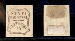 1108 ANTICHI STATI - PARMA - 1859 - 10 Cent (14) - Punto Chiaro - Nuovo Con Gomma (2200) - Other & Unclassified