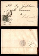 1208 ANTICHI STATI - TOSCANA - Governo Provvisorio - Firenze 27.9.59 - 2 Crazie (13b) Corto In Orizzontale - Lettera Per - Other & Unclassified