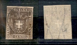 1210 ANTICHI STATI - TOSCANA - 1860 - 10 Cent (19) - Preciso A Sinistra - Usato (120) - Other & Unclassified