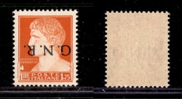 1547 REPUBBLICA SOCIALE - GNR VERONA - 1944 - GNR Verona - 1,75 Lire (481a) - Soprastampa Capovolta - Gomma Integra - Mo - Other & Unclassified