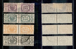 1614 LUOGOTENENZA - LUOGOTENENZA - 1946 - Pacchi Postali (60/63) - 4 Valori Della Serie - Usati (50) - Other & Unclassified