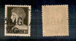 1616 TRIESTE - AMG-VG - 1945/1947 - 10 Cent Imperiale Soprastampato (2hi) - Soprastampa Fortemente Spostata A Sinistra " - Other & Unclassified