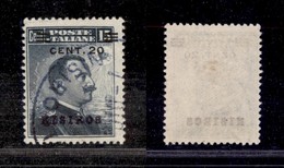 1752 COLONIE - EGEO  - Nisiro - 1916 - 20 Cent Su 15 Cent Michetti (8) - Usato (50) - Other & Unclassified