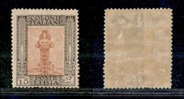1803 COLONIE - LIBIA - 1921 - 15 Cent Pittorica (25) - Nuovo Con Gomma (180) - Other & Unclassified