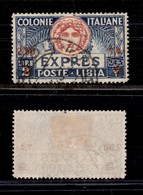 1825 COLONIE - LIBIA - 1933 - 2 Lire  Settima Fiera Posta Aerea (A11) - Gomma Integra (100) - Other & Unclassified